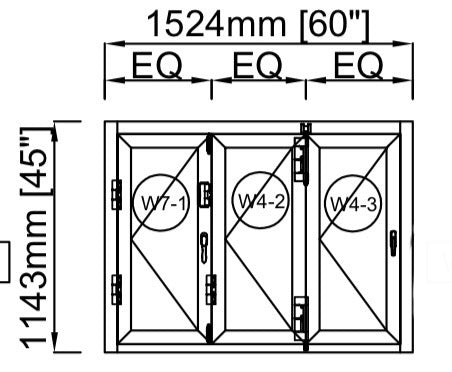 Discover Outlook's Window 60x45: Stylish Folding Options