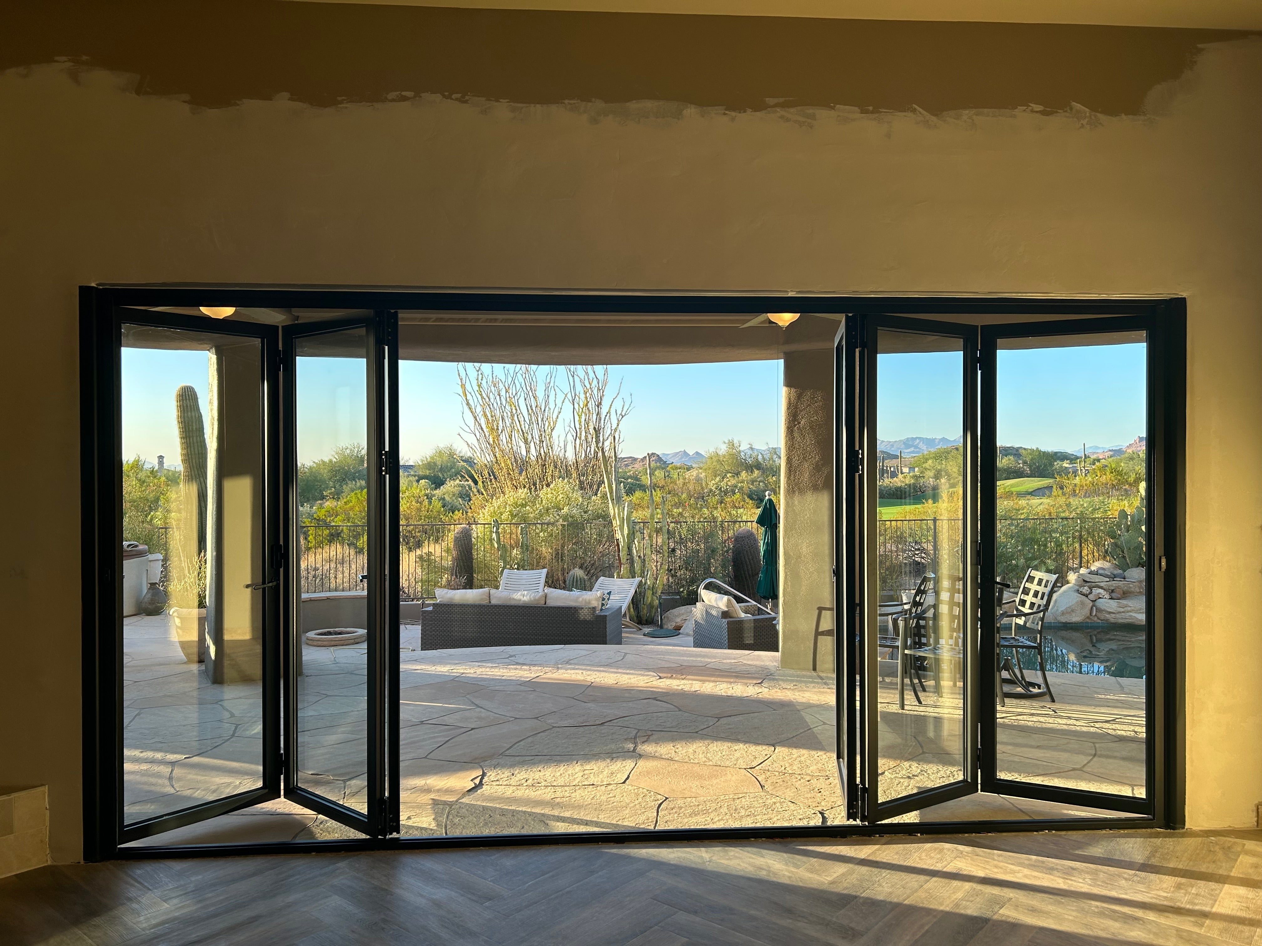 Custom 18x7 Bi-Fold Doors: Free Shipping & Quality Options