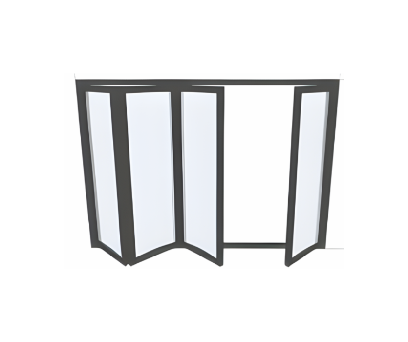 Outlook Bifold Door offering a stylish and functional design, ideal for dividing spaces while maintaining an open feel.