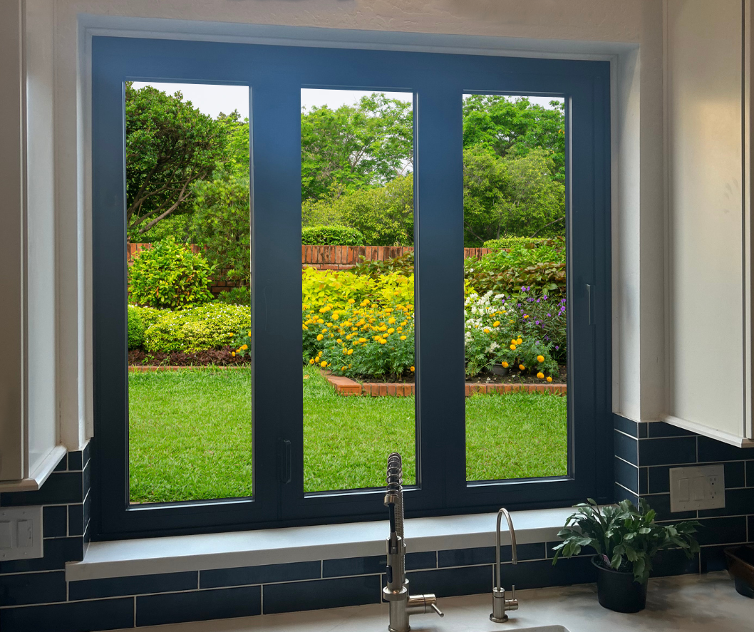 Outlook Folding Window featuring an elegant bifold design, perfect for modern spaces and maximizing natural light.