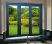 Outlook Folding Window featuring an elegant bifold design, perfect for modern spaces and maximizing natural light.